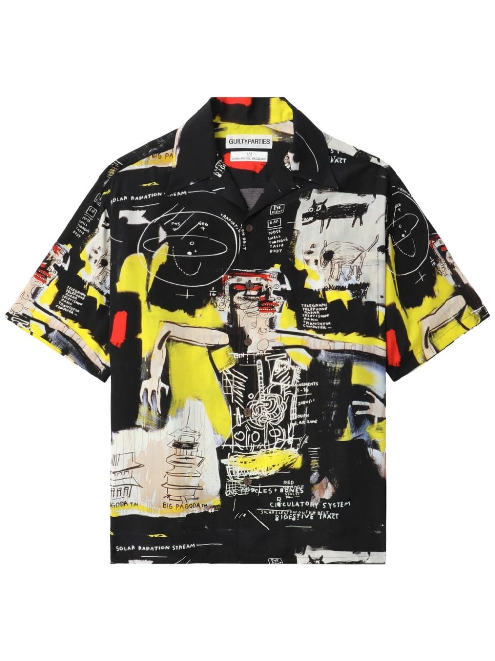 Jean-Michel Basquiat graphic-print shirt - 1