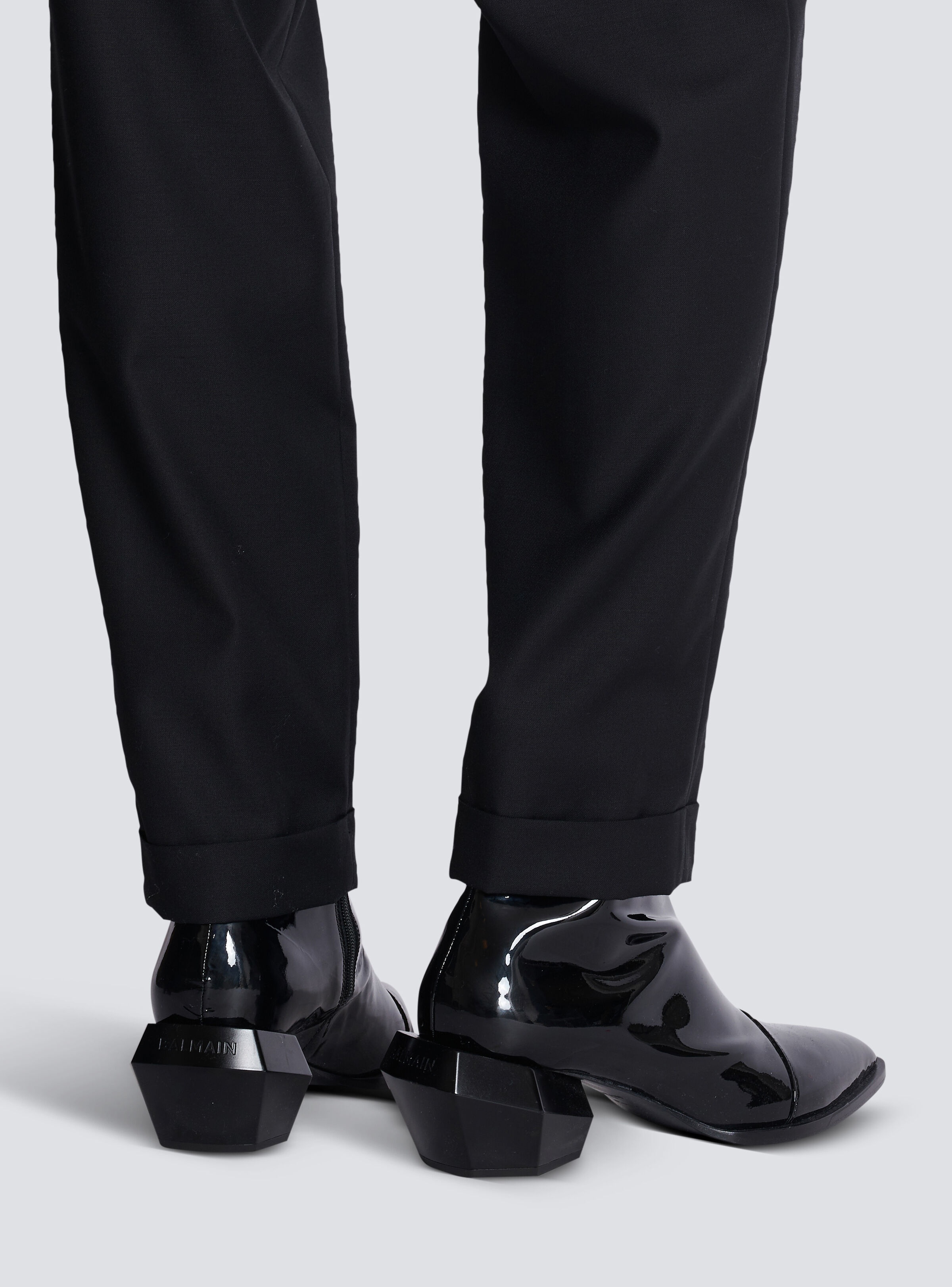 Billy patent leather ankle boots - 8