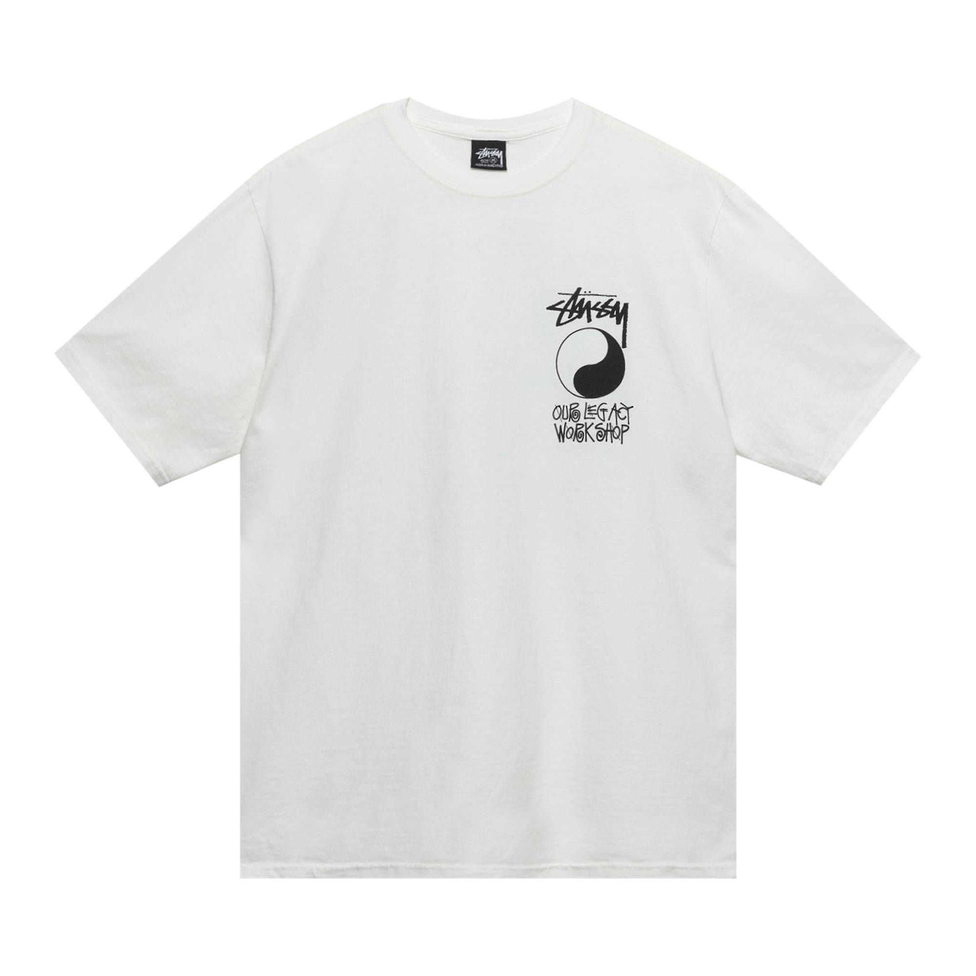 Stussy x Our Legacy Frame Pigment Dyed Tee 'Natural' - 1