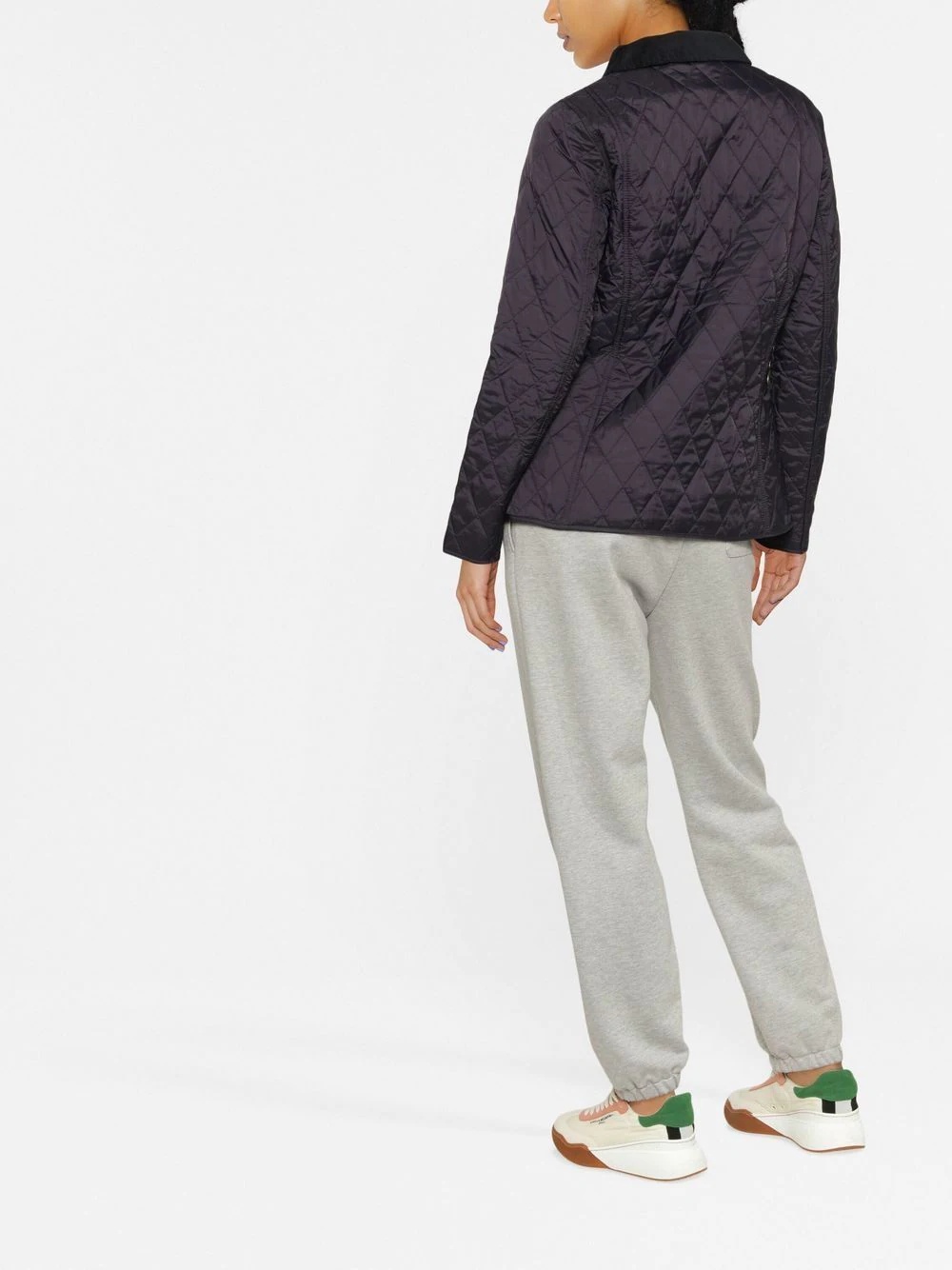 quilted stitch jacket - 6