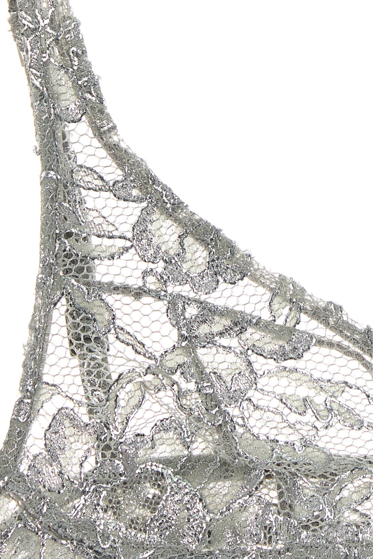 Grey lace bra - 3