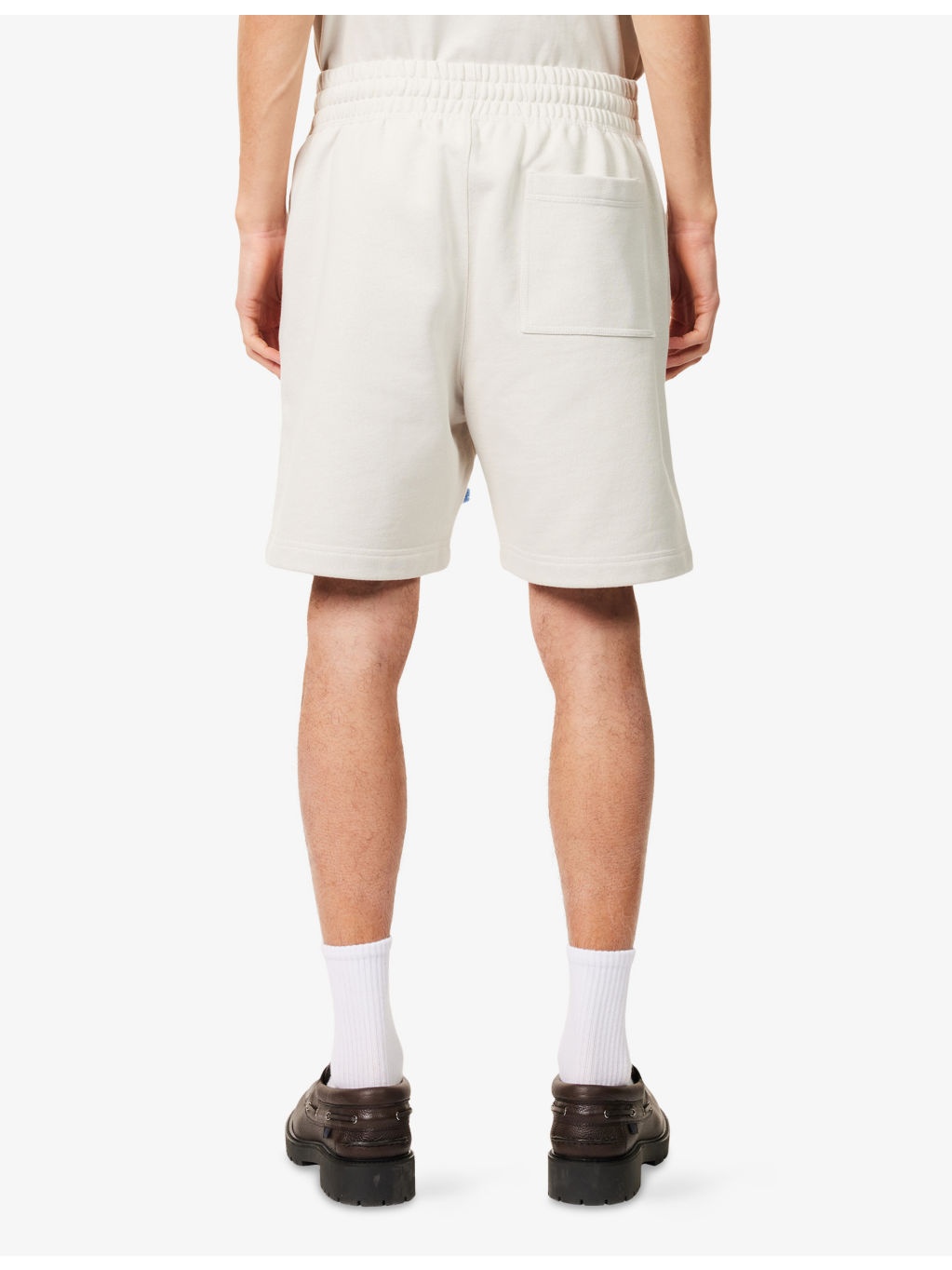Logo-Embroidered Relaxed-Fit Cotton-Jersey Shorts - 4