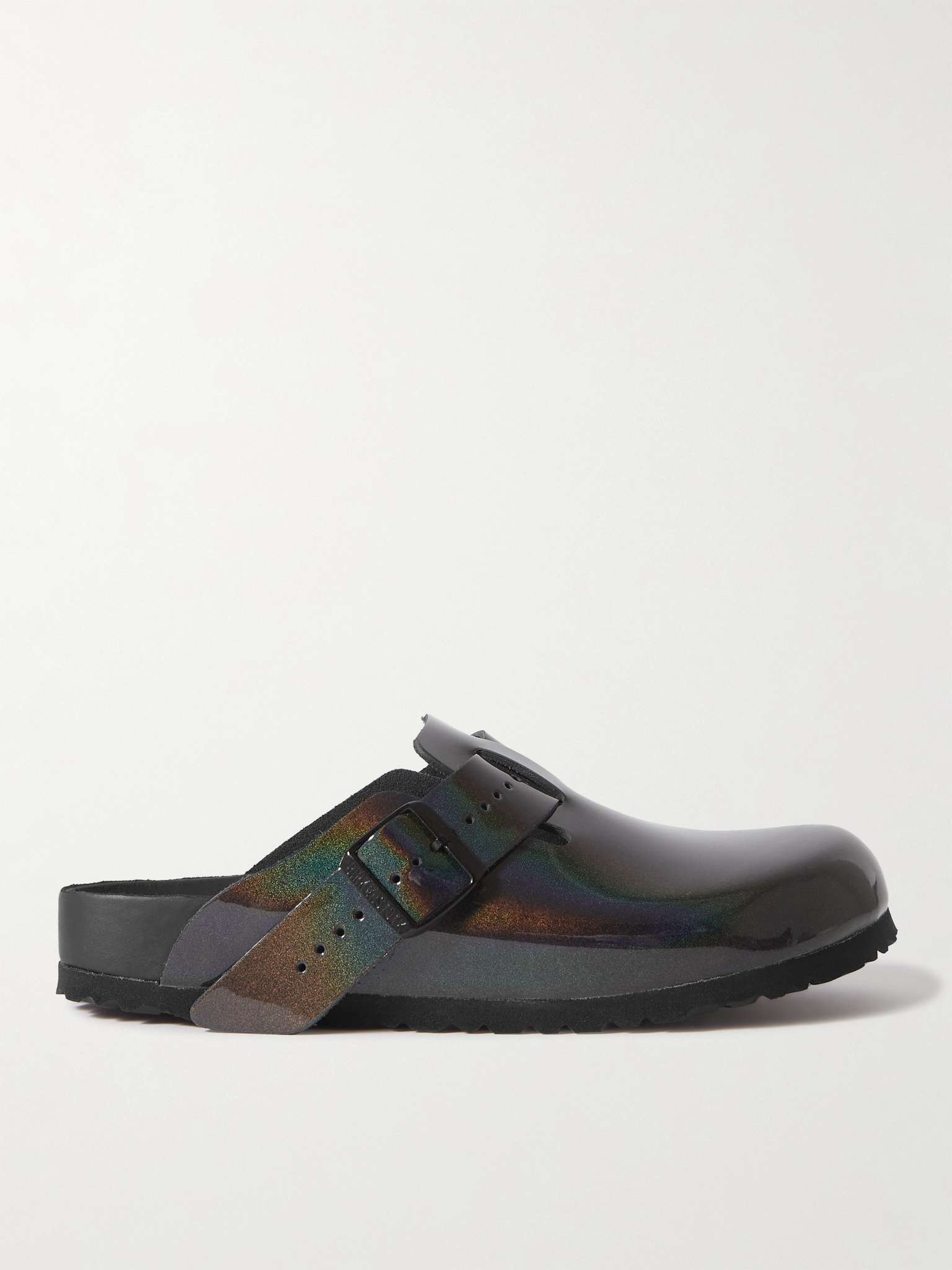 + Birkenstock Boston Iridescent Leather Clogs - 1