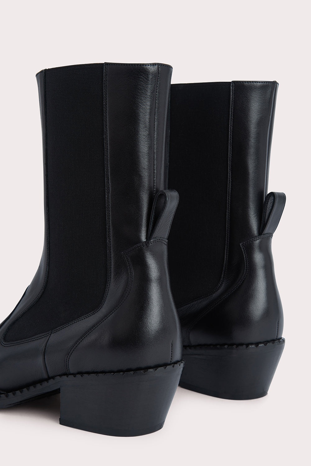 OTIS BLACK NAPPA LEATHER - 4