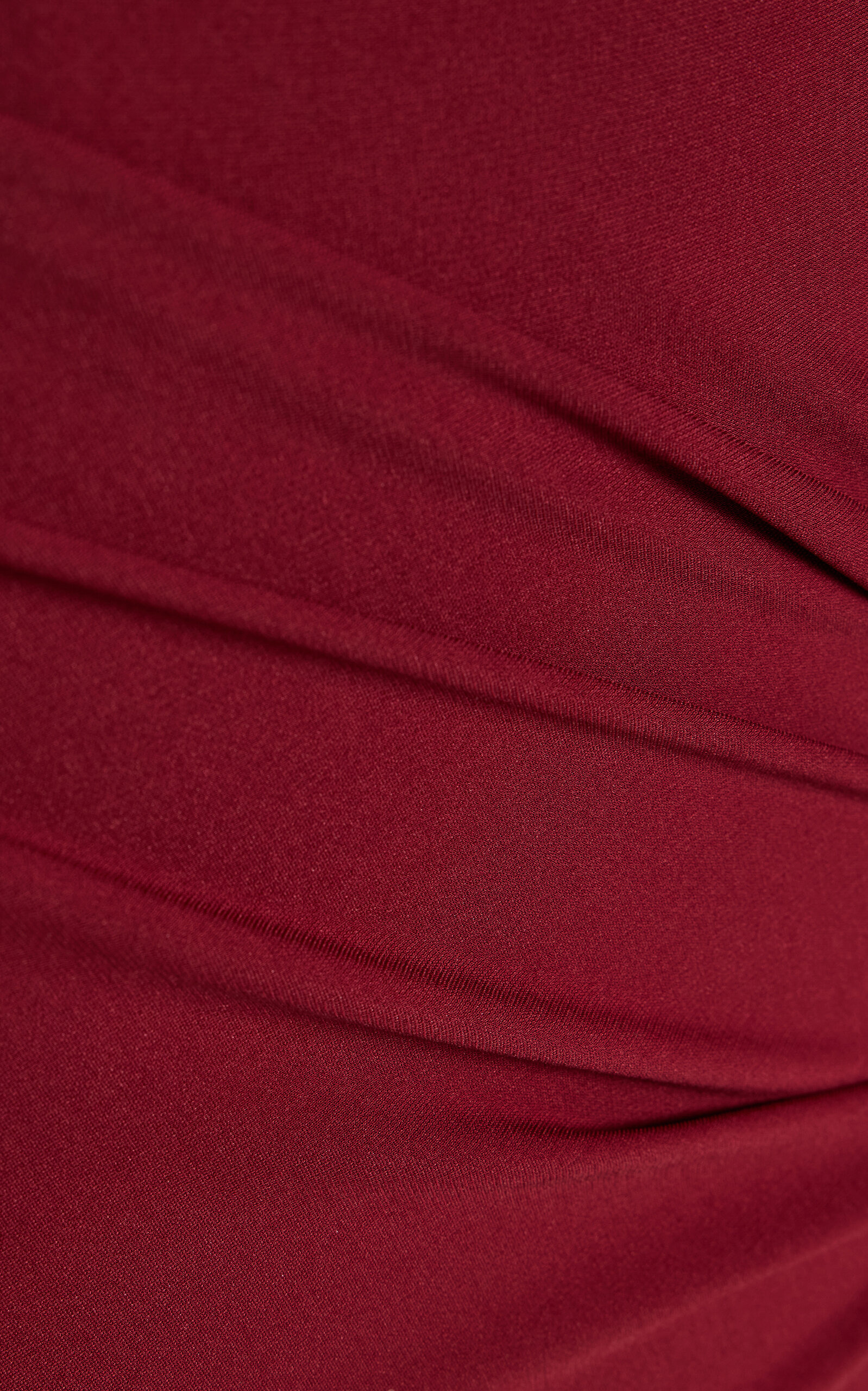V-Wire Bra Jersey Maxi Dress burgundy - 5