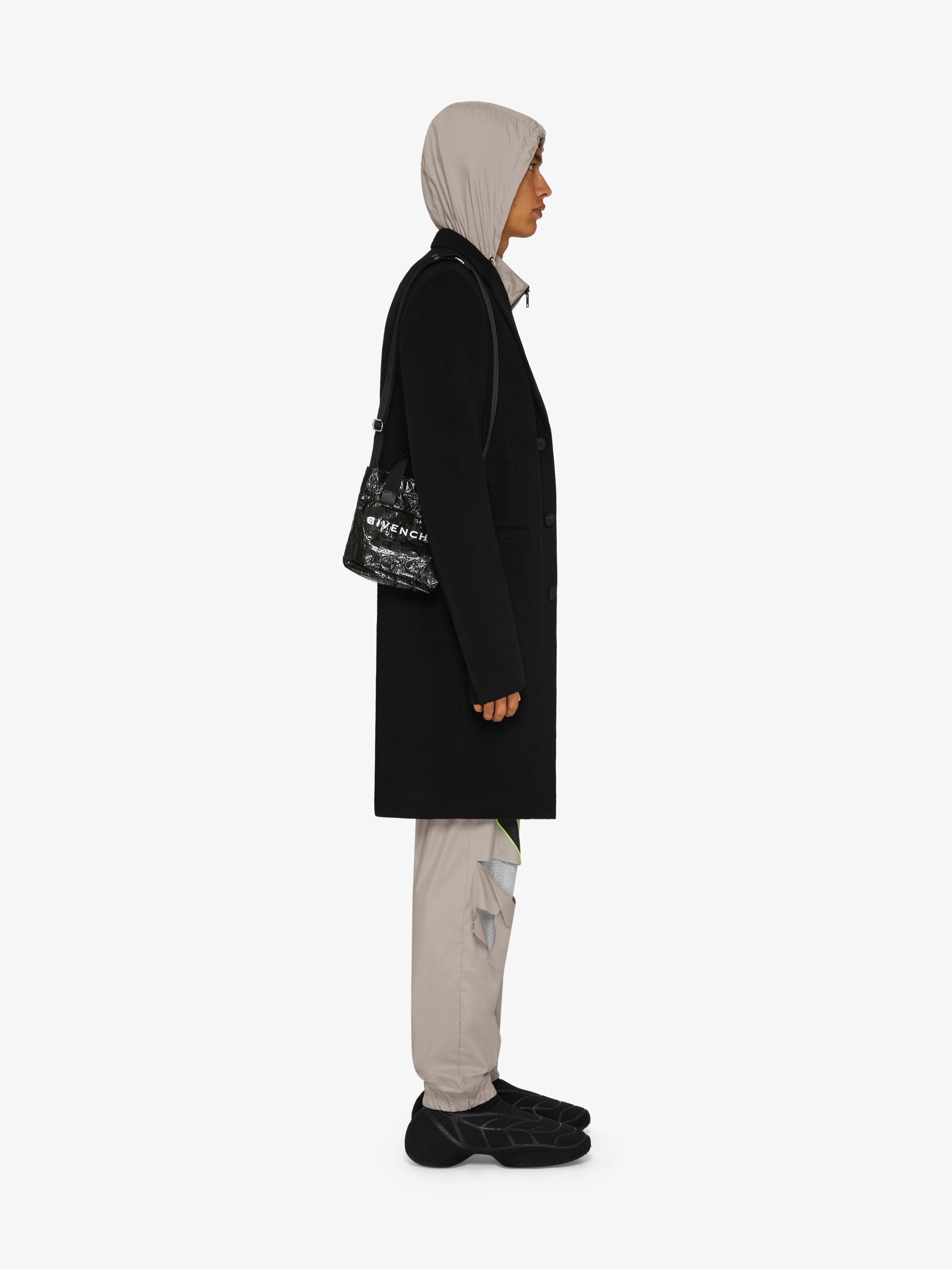 COAT IN WOOL AND CASHMERE - 3