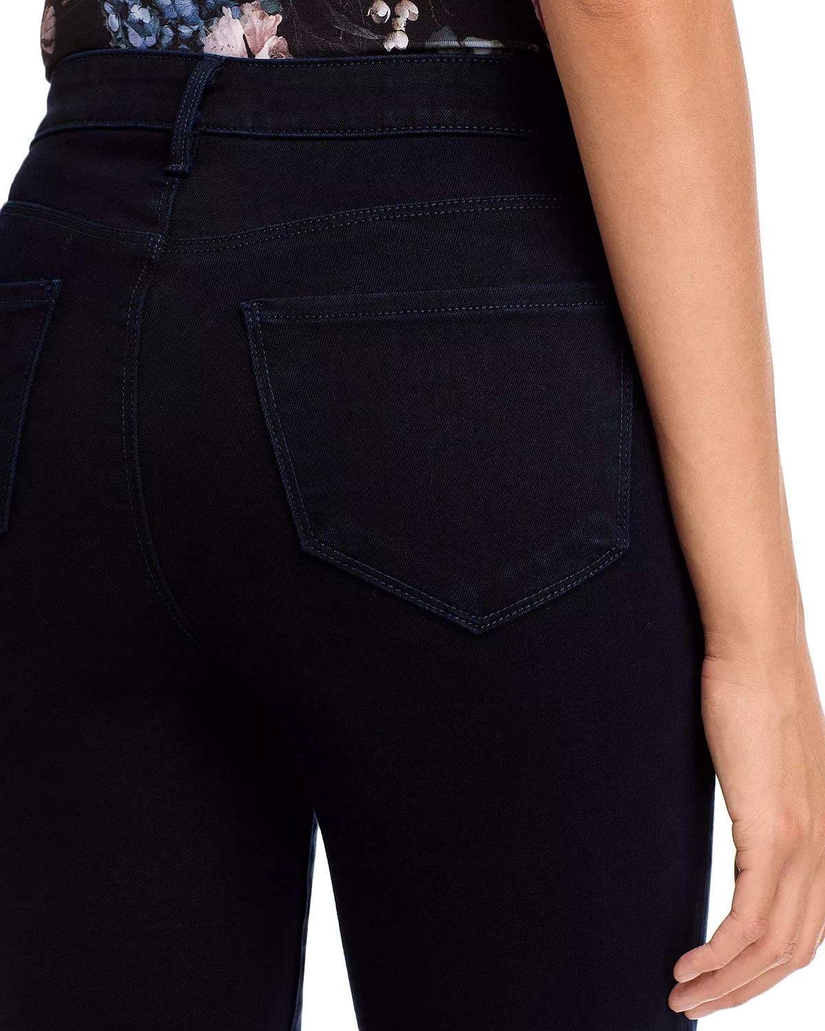 Ruth High Rise Straight Jeans in Metro - 6
