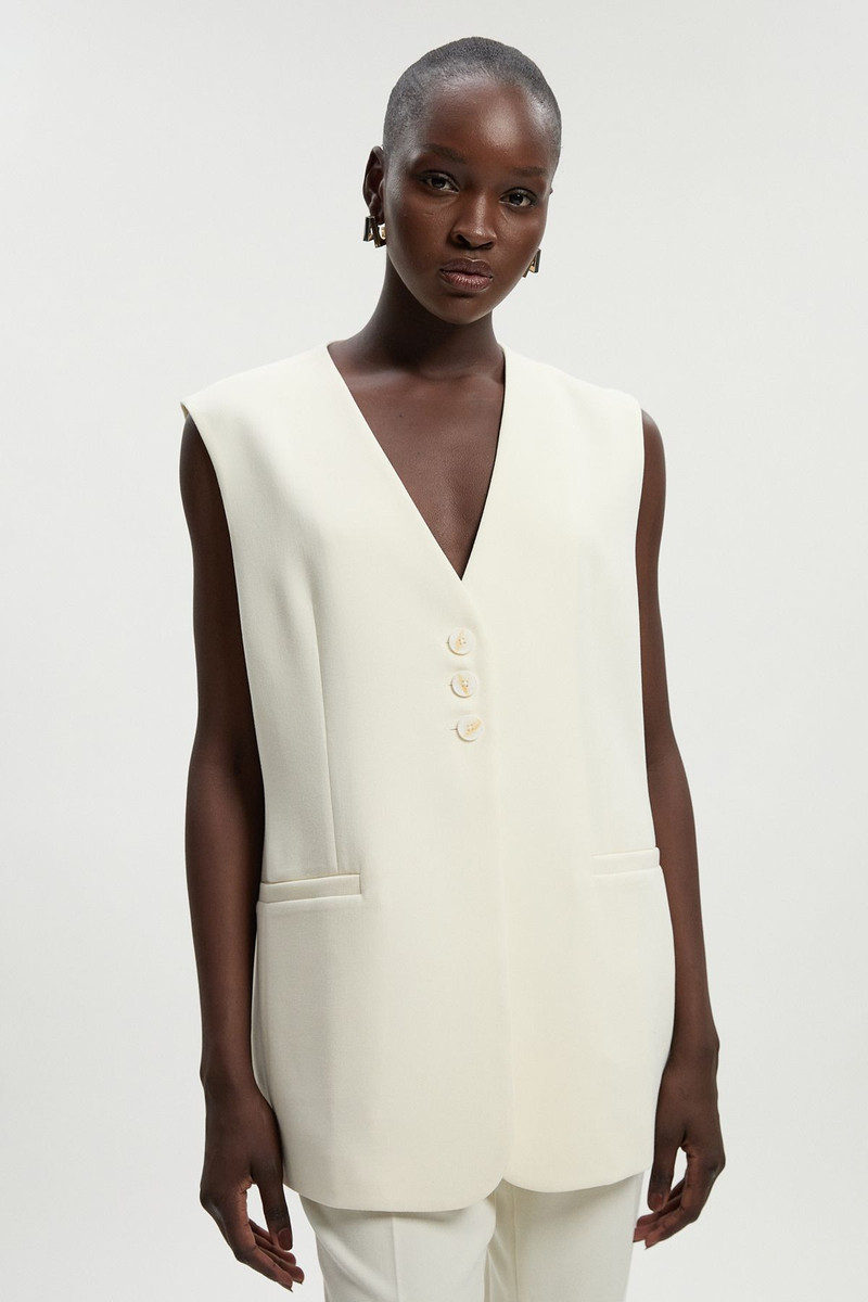 Compact Essential Tailored Waistcoat 1