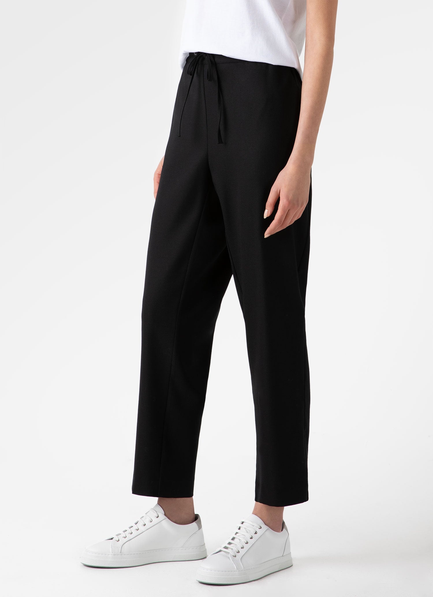 Drawstring Tapered Trouser - 1