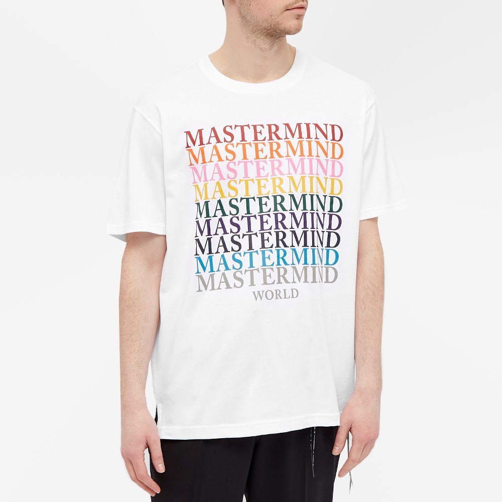 MASTERMIND WORLD Multi Logo Tee - 4