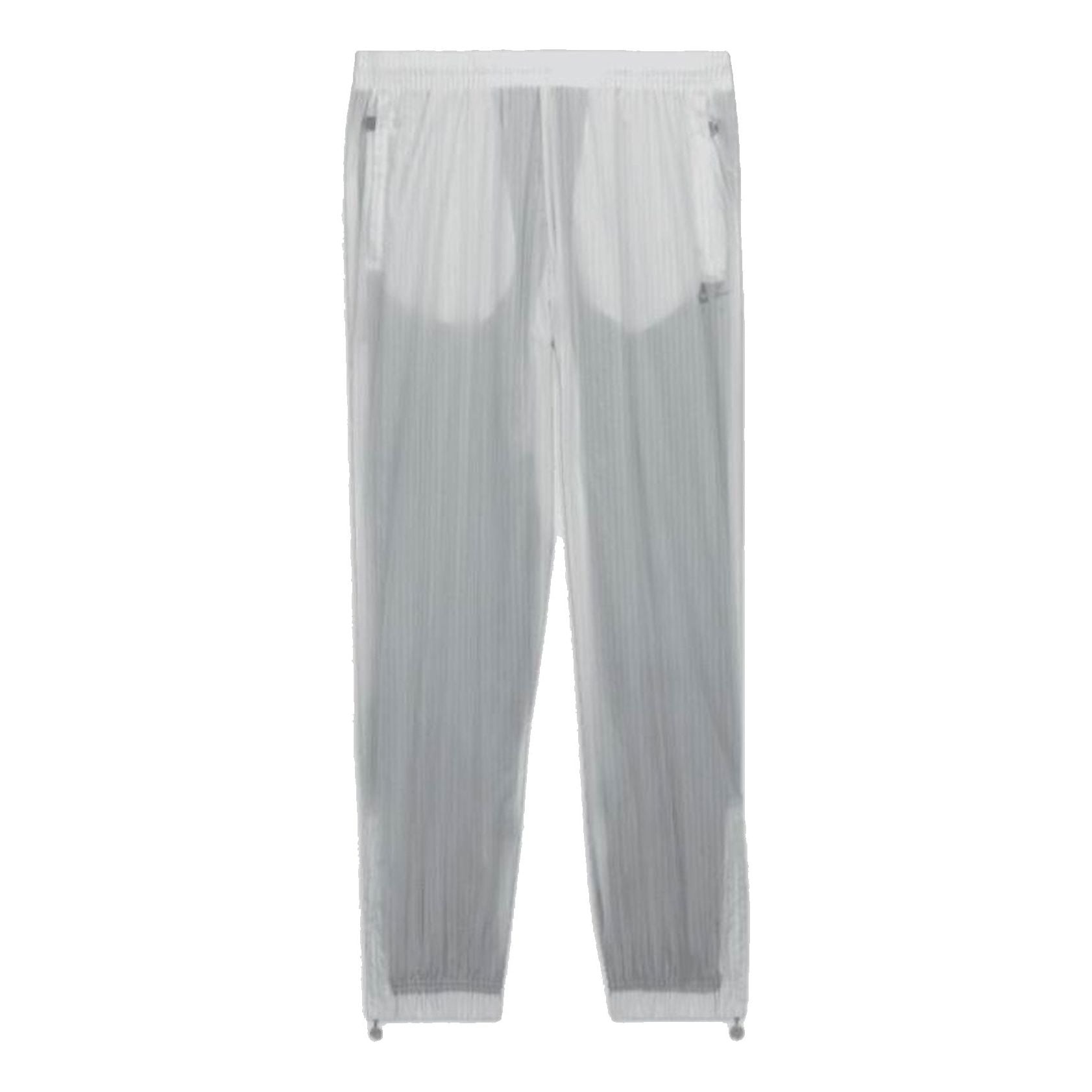 Nike Air x Kim Jones Crossover Reversible Stripe Zipper Sports Pants US Edition Couple Style White D - 1