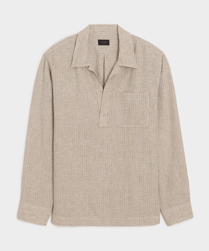 Linen Popover Shirt 1