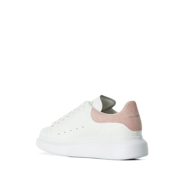 White sneakers with suede inserts - 3