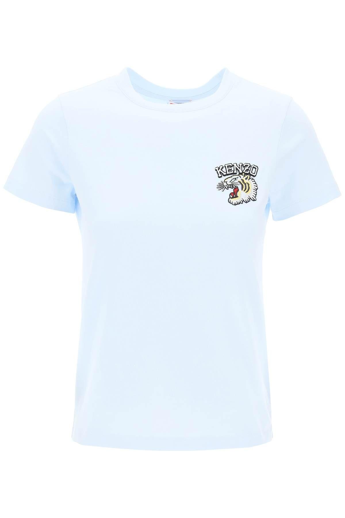Crew-neck t-shirt with embroidery Kenzo - 1