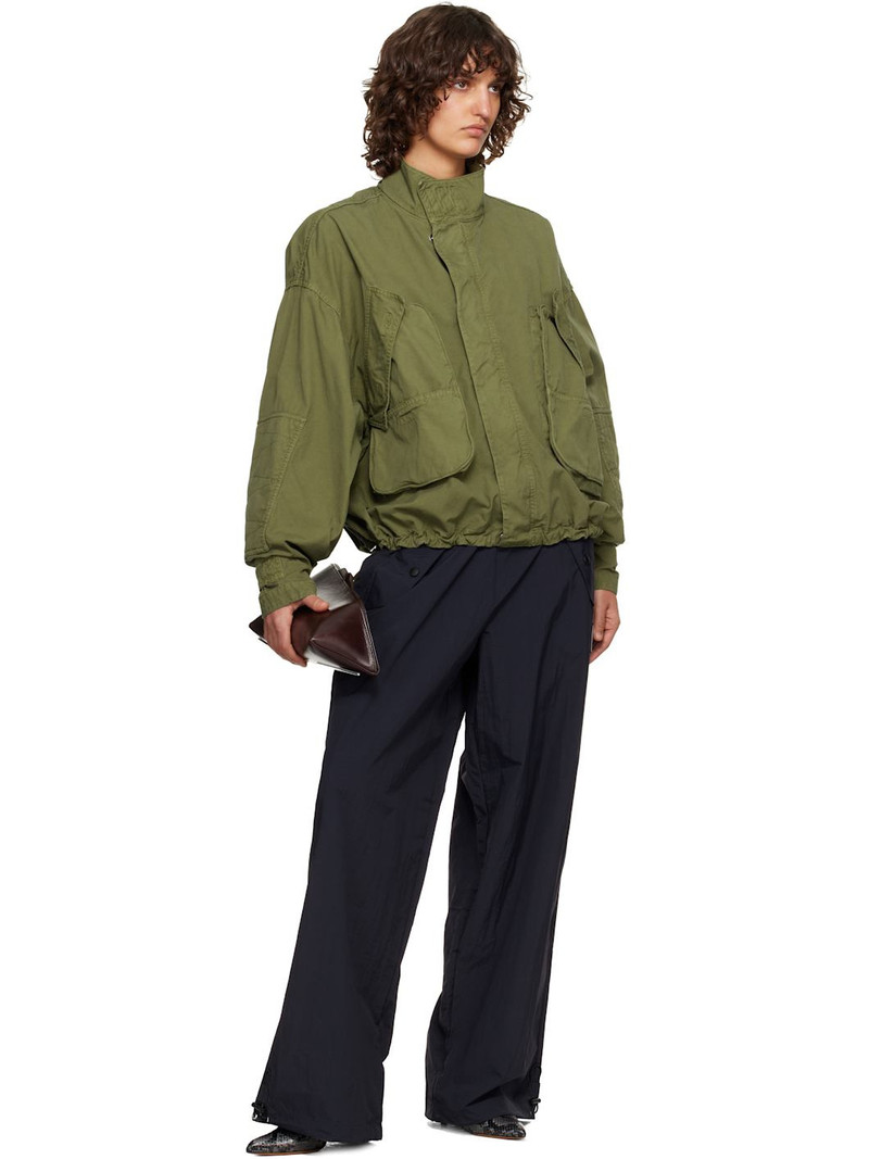 Off-White Black Active Double Arrow Nylon Track Pants outlook