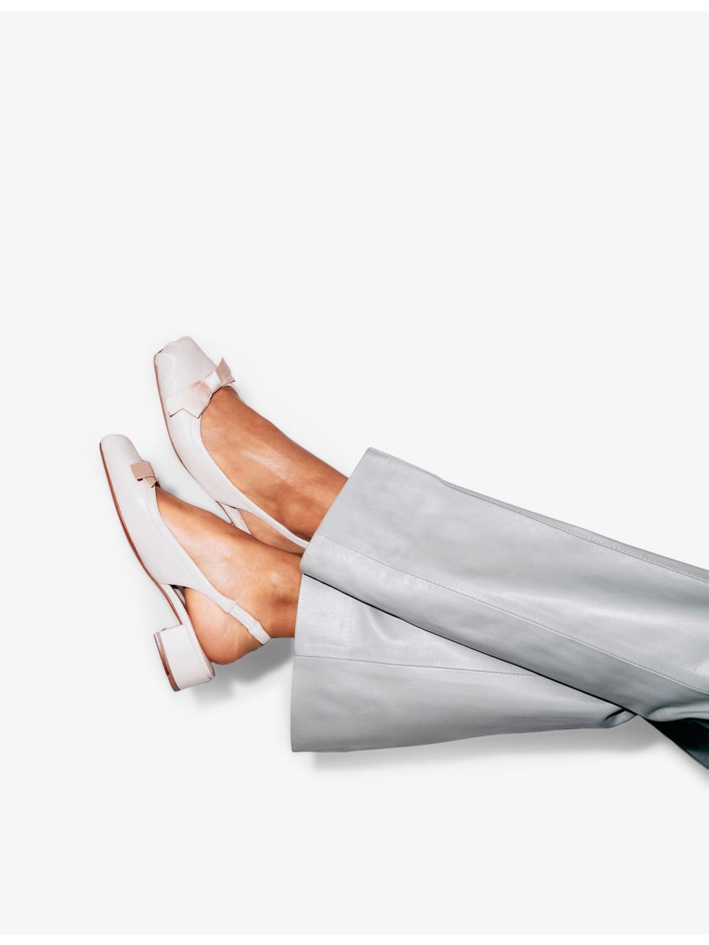 Mamaflirt 30 Leather Slingback Pumps - 2