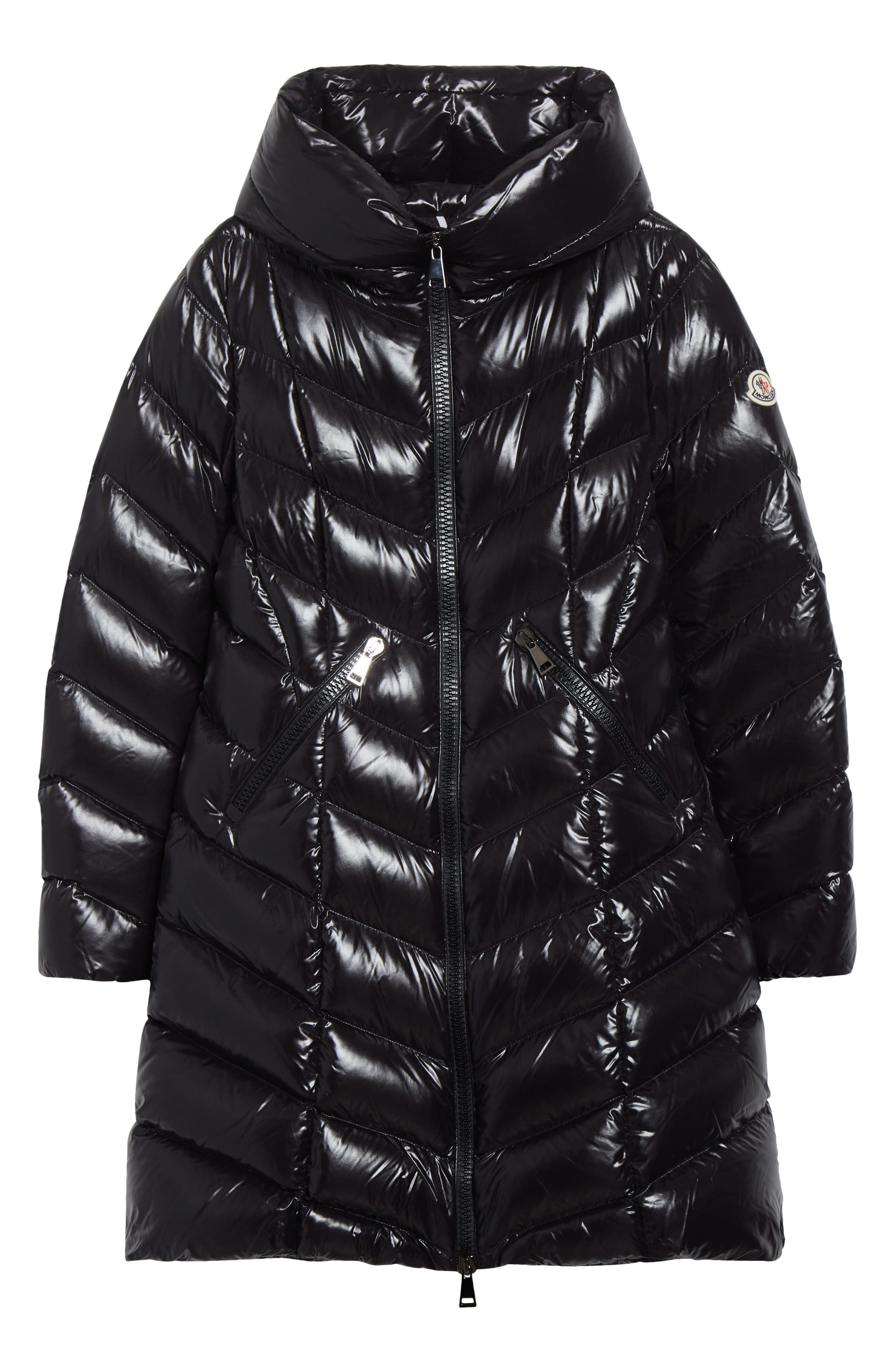 Moncler Marus Quilted Down Puffer Coat in Black at Nordstrom - 6