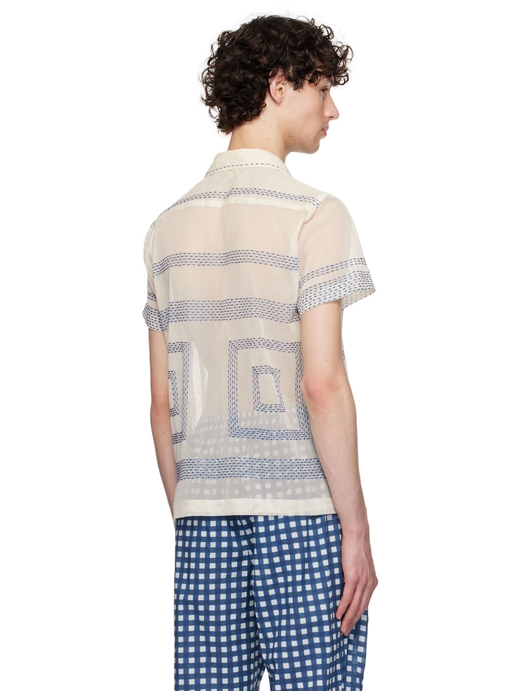 Off-White Tile Stitch Shirt - 3