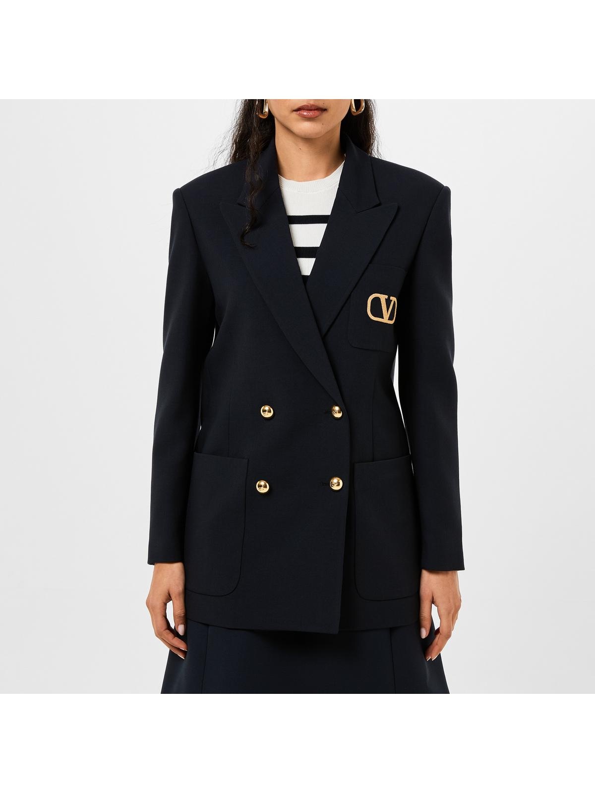 【送料&関税込】Valentino Virgin Wool Blazer With Silk Linin Valentino Virgin Wool-Silk Blazer | Harrods US
