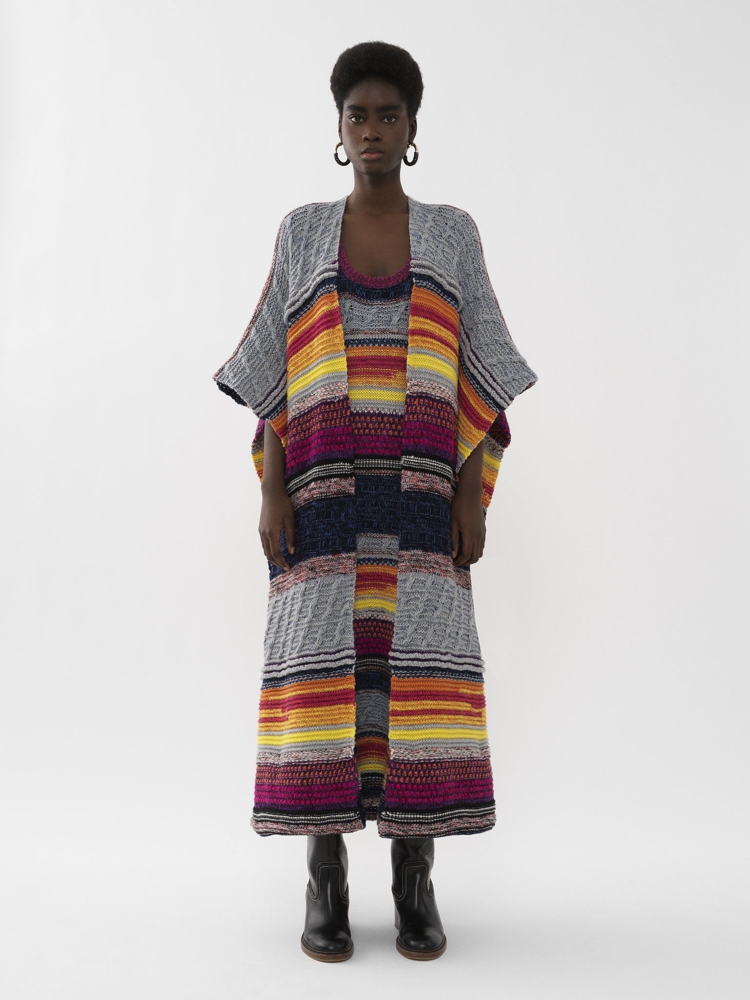 LONG PONCHO - 2