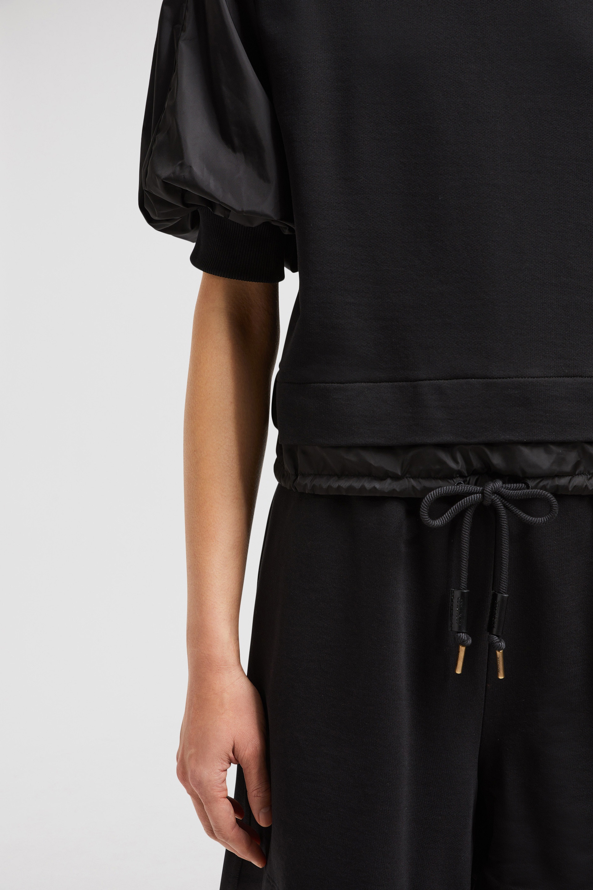 Puff Sleeve Cotton T-Shirt - 6