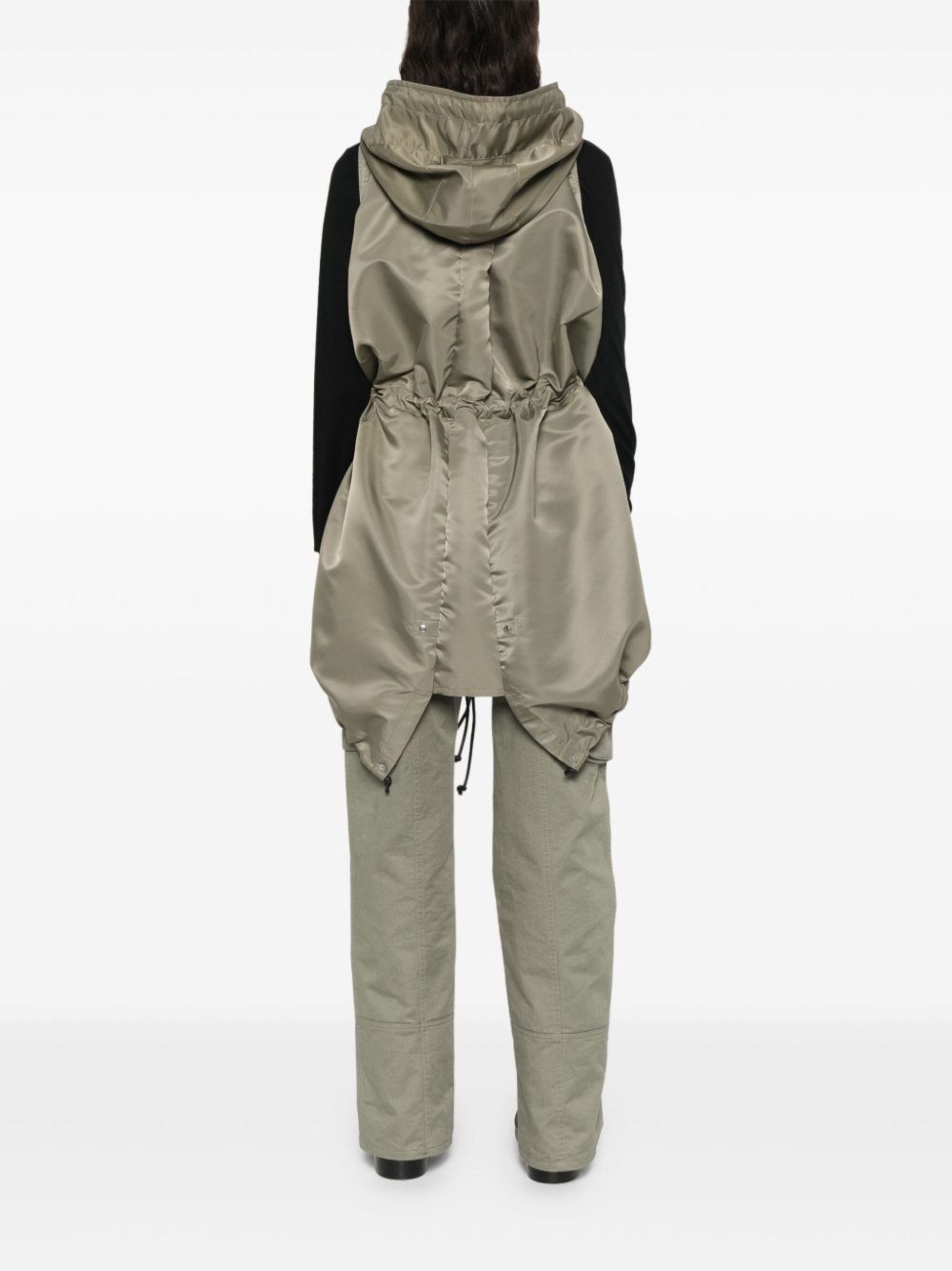 【送料&関税込】Sacai Long Vest With Hood sacai hooded vest | eraldo | REVERSIBLE