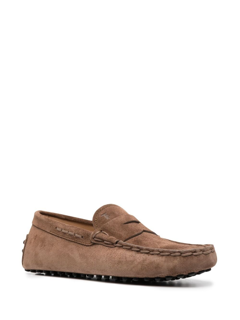 suede penny loafers - 2