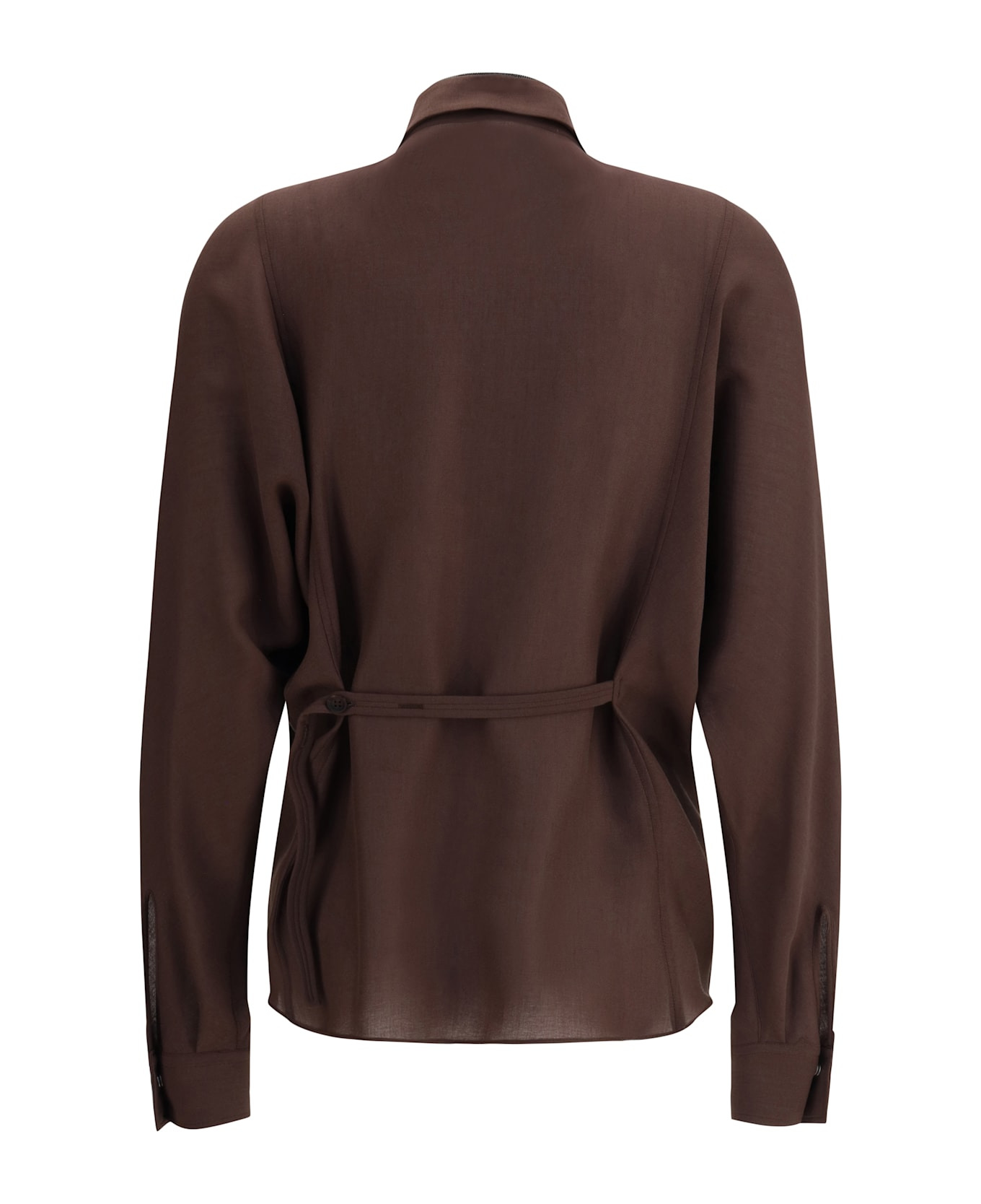Embellished Collar Shirt - 2