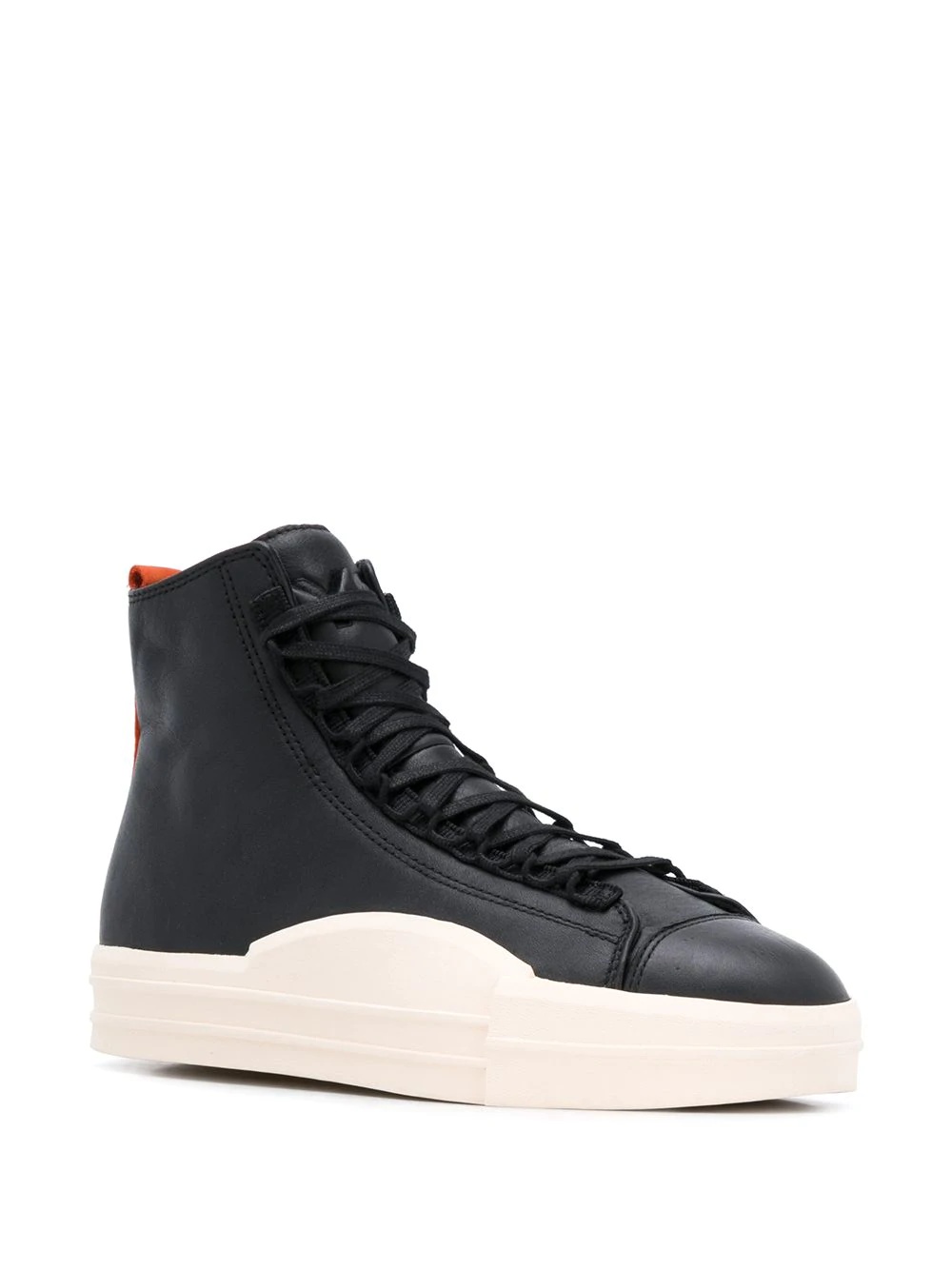 contrast pull-tab sneakers - 2