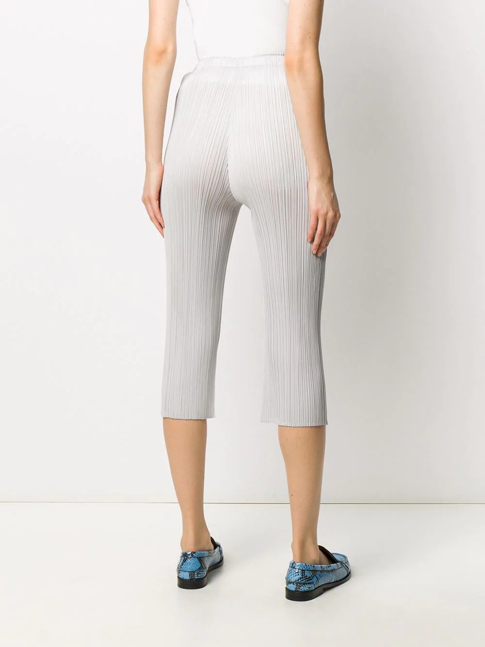 plissé crop trousers - 4