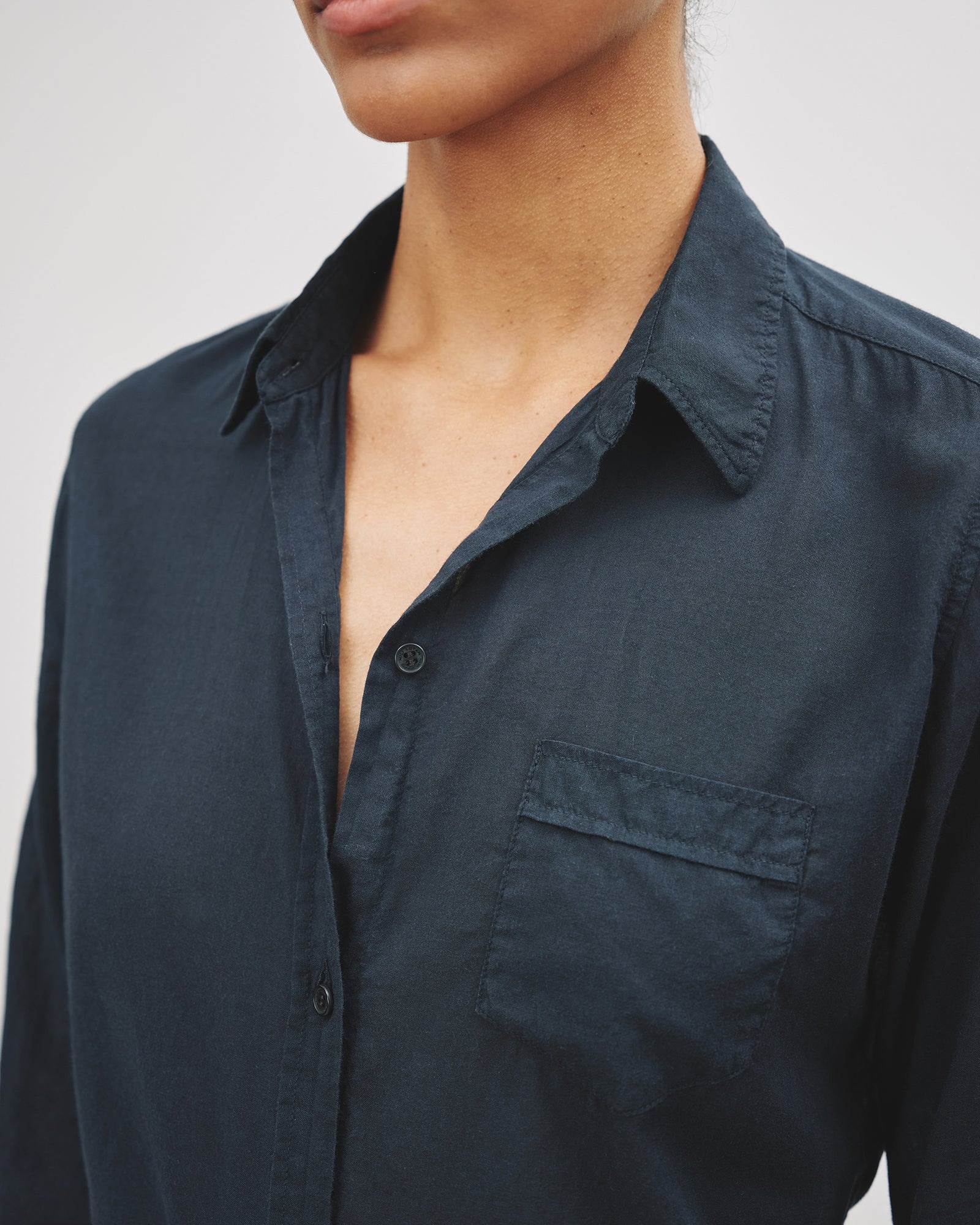 COTTON VOILE NL SHIRT - 4