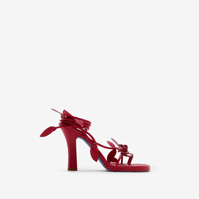 Leather Ivy Flora Heeled Sandals​ - 1