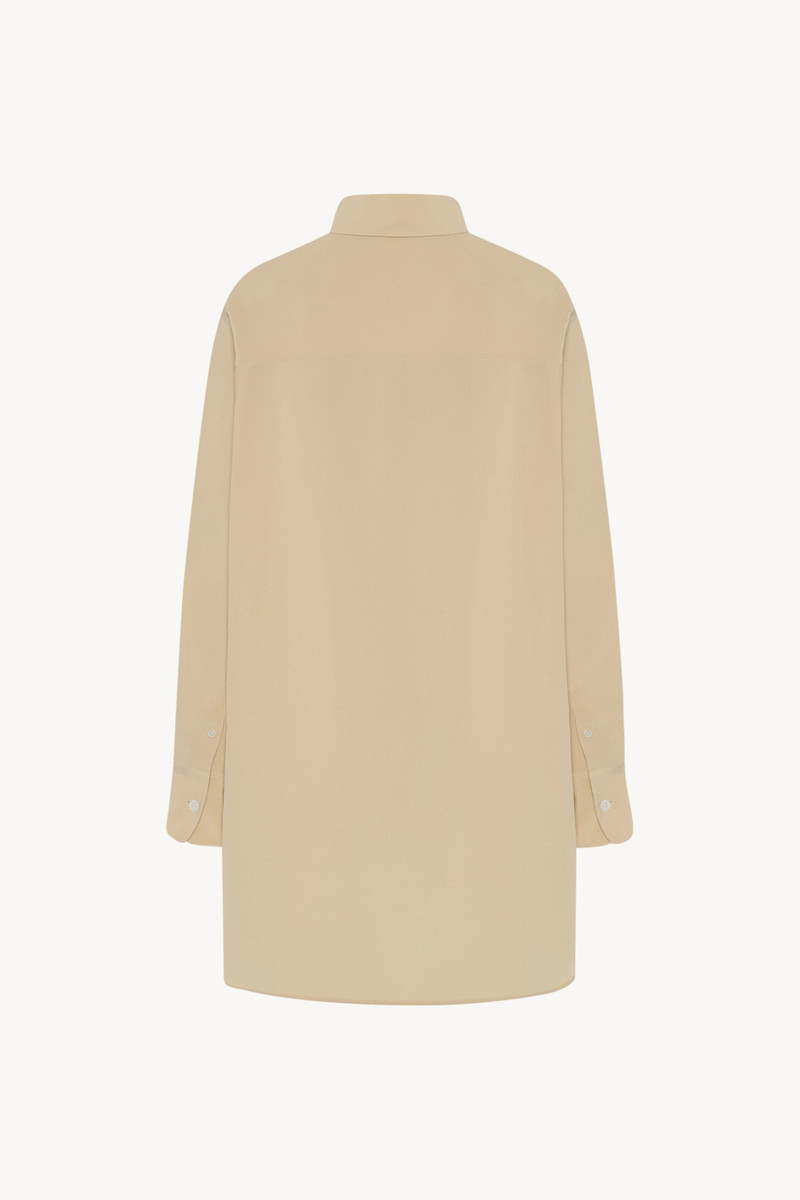 The Row Luka Shirt in Silk outlook