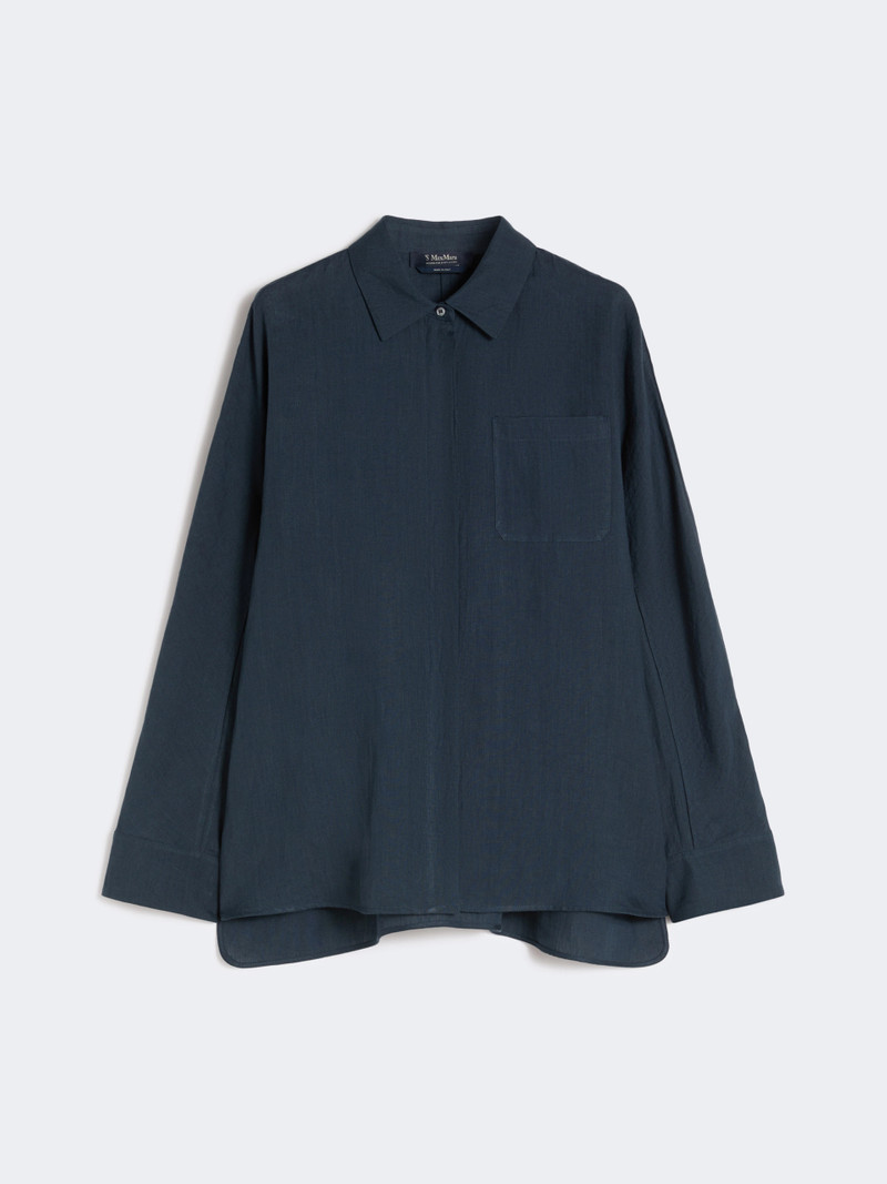 GALA Linen canvas shirt - ULTRAMARINE 1