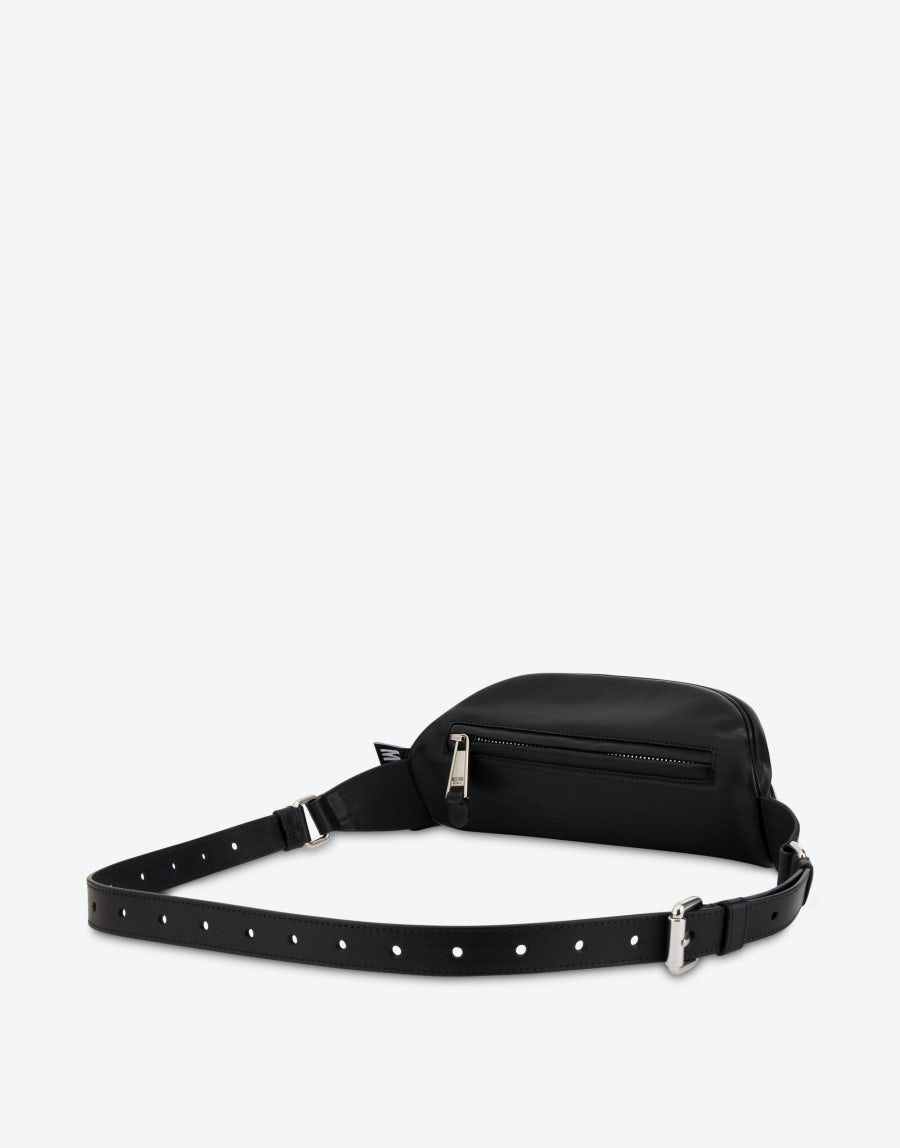 CALFSKIN WAIST BAG MACRO LABEL - 2