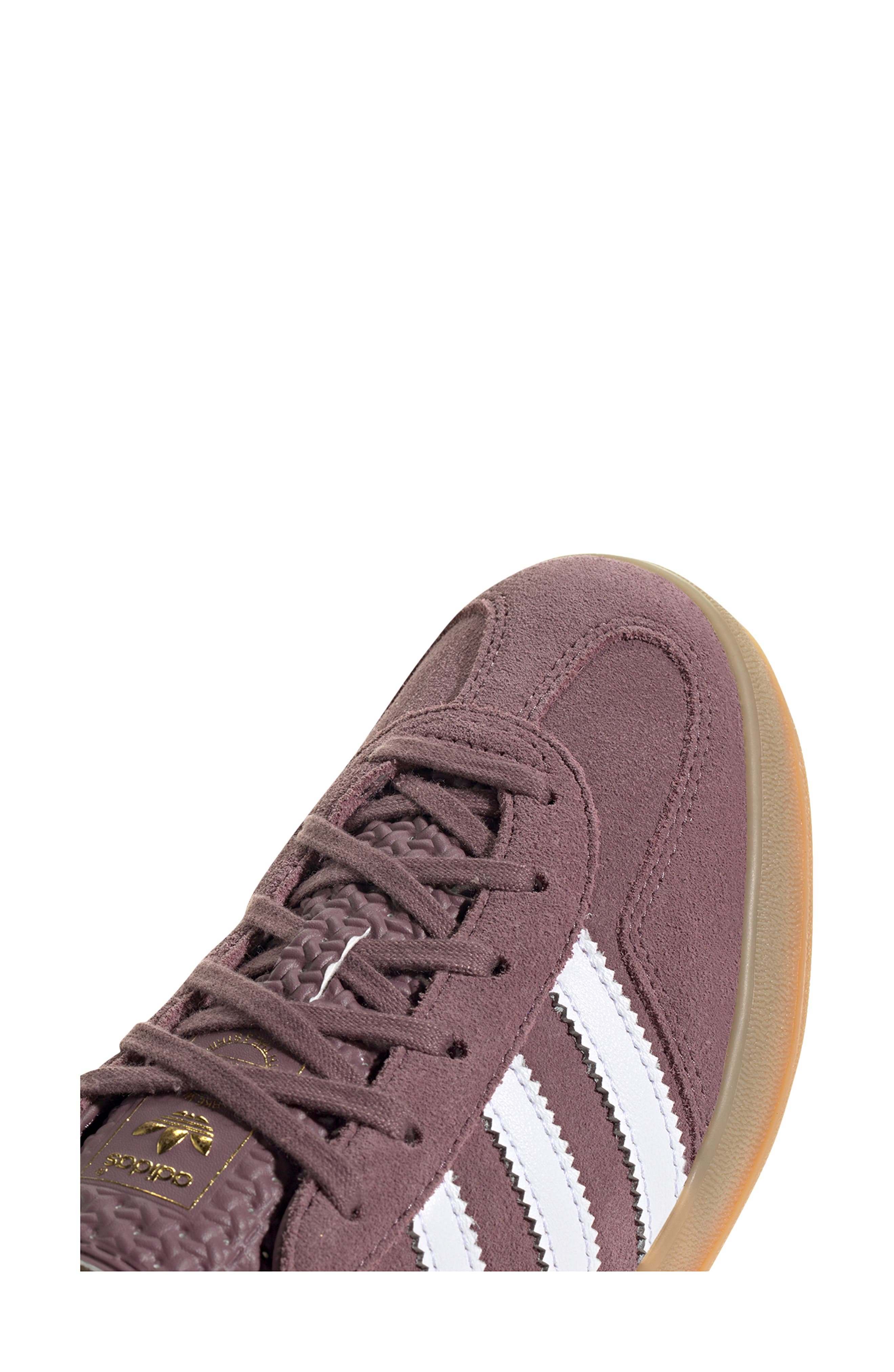 adidas Gazelle Indoor Sneaker in Shafig/ftw at Nordstrom - 8