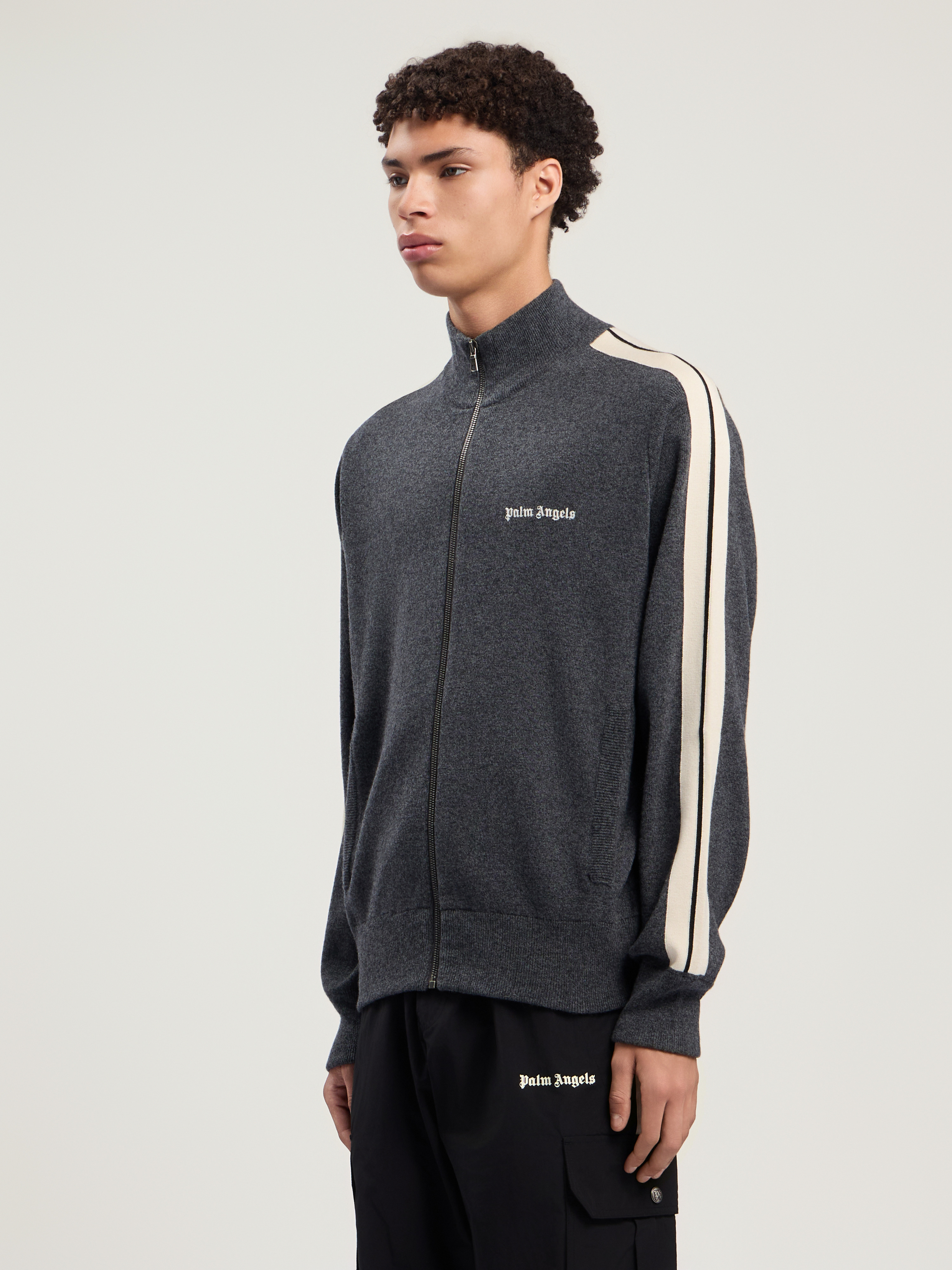 Classic Logo Knit Track Jkt - 3