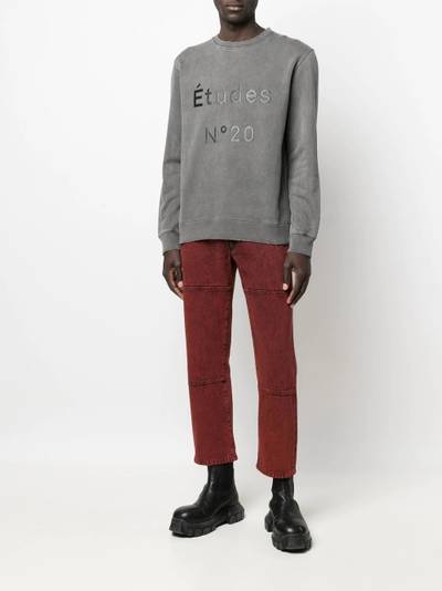 Étude Corner cropped straight-leg jeans outlook
