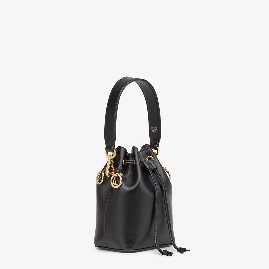 Black leather mini-bag - 2