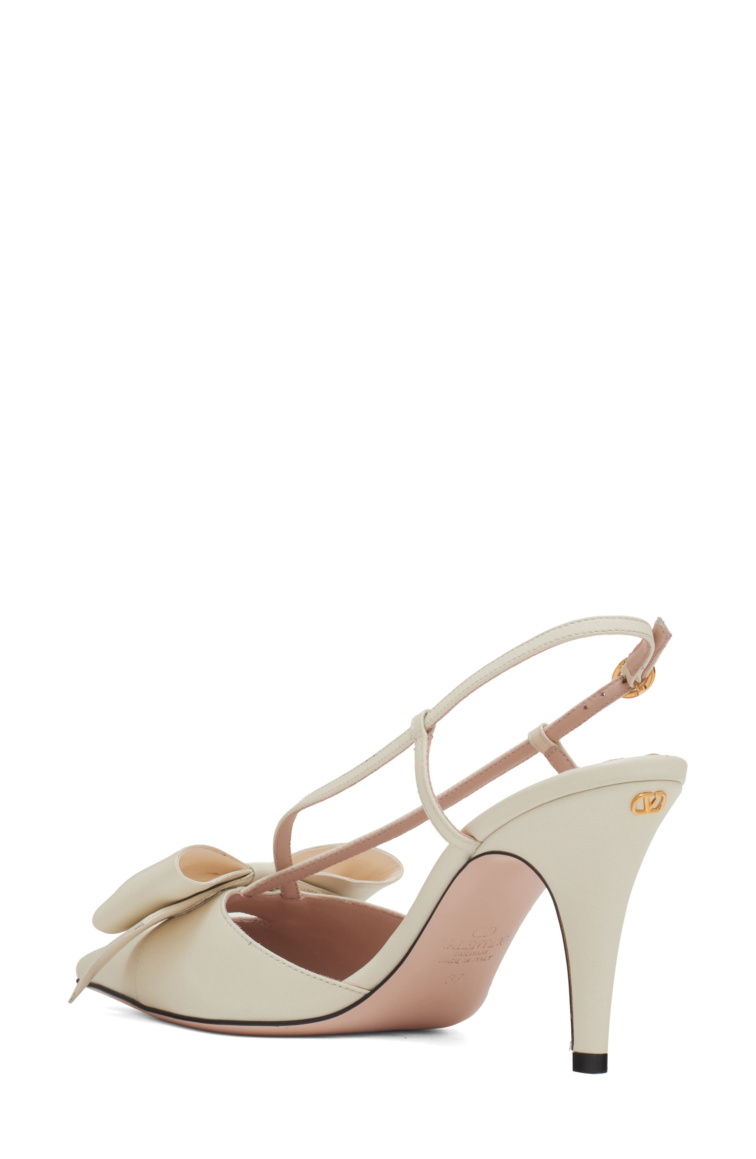 Valentino Garavani Bowow Slingback Pump in Ivory at Nordstrom - 2