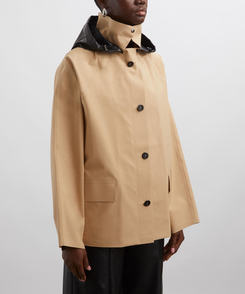 KASSL Editions Original Hip Hood Trench Jacket outlook