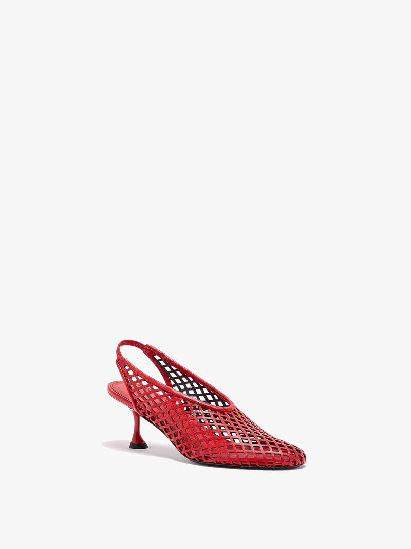 Proenza Schouler Tee Perforated Slingback Pumps outlook