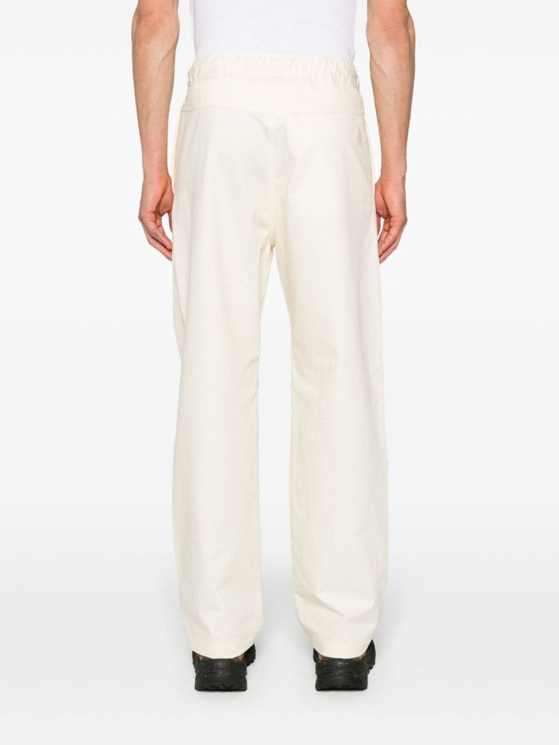 logo-appliquÃ© straight trousers 4