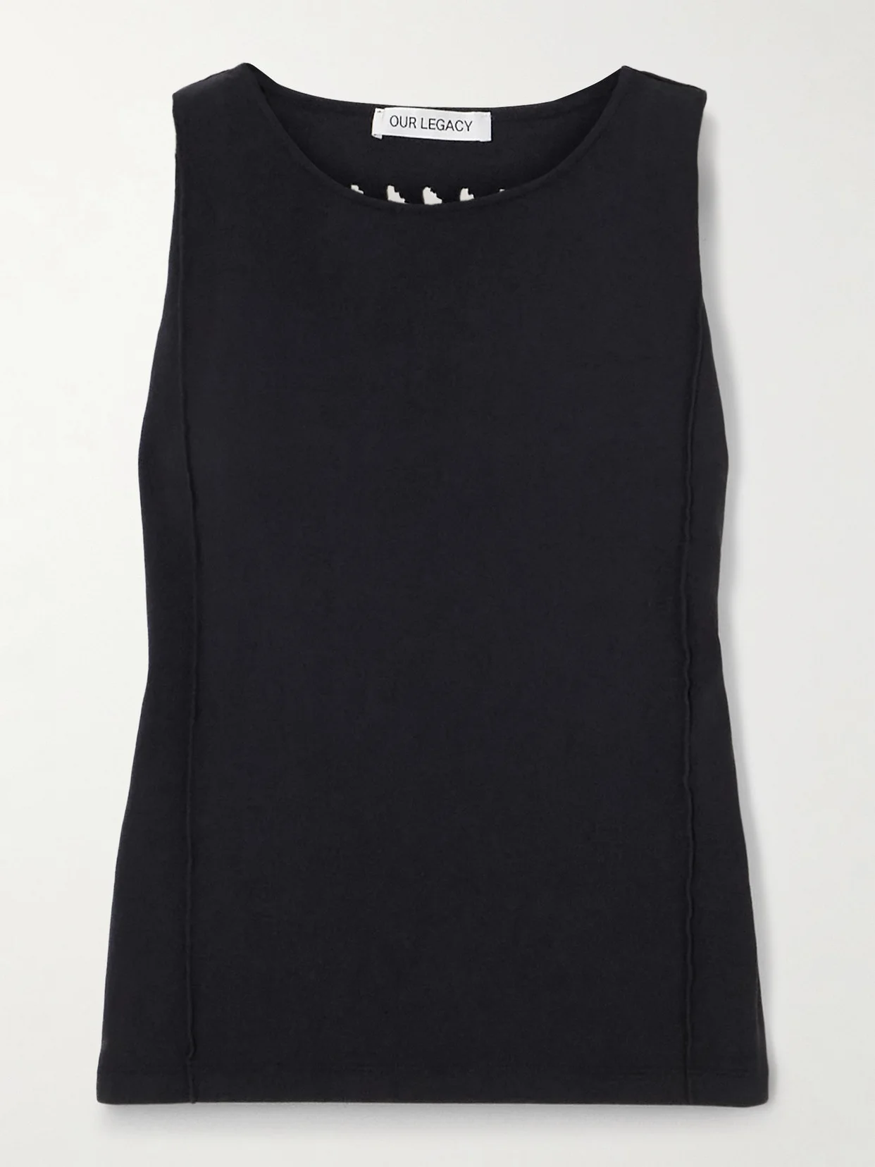 Cutout Cotton-jersey Tank - 1