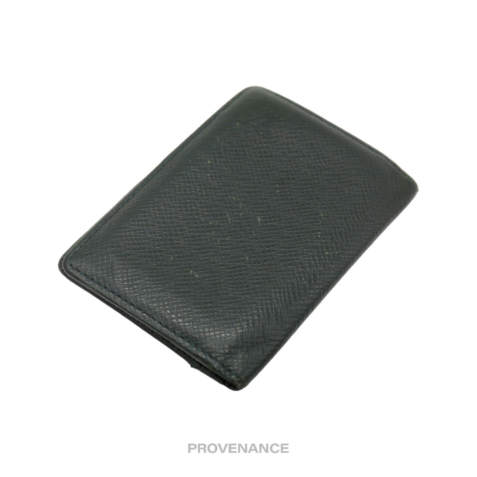 Louis Vuitton Pocket Organizer Wallet - Taiga Epicea - 4