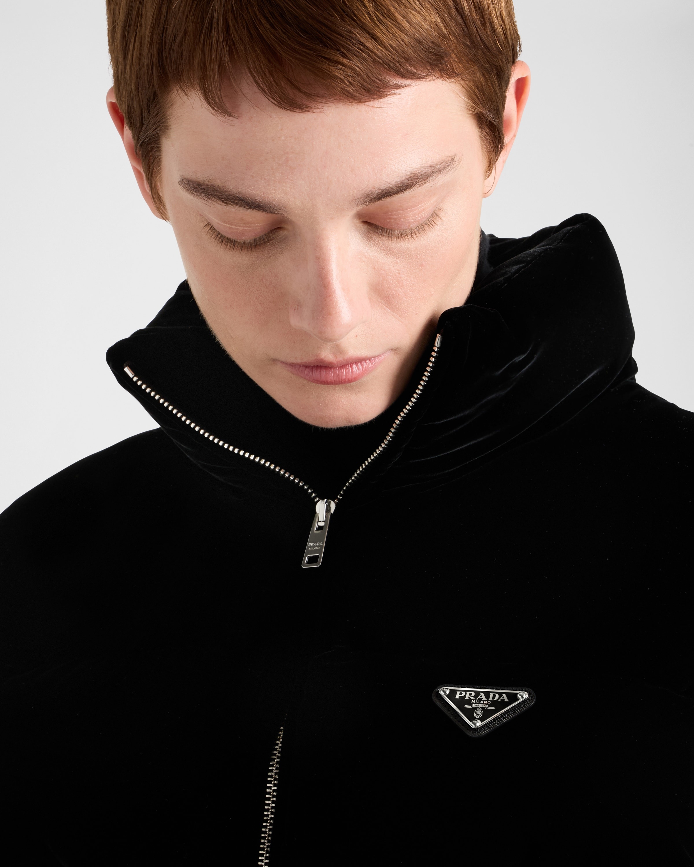 Velvet down vest - 3