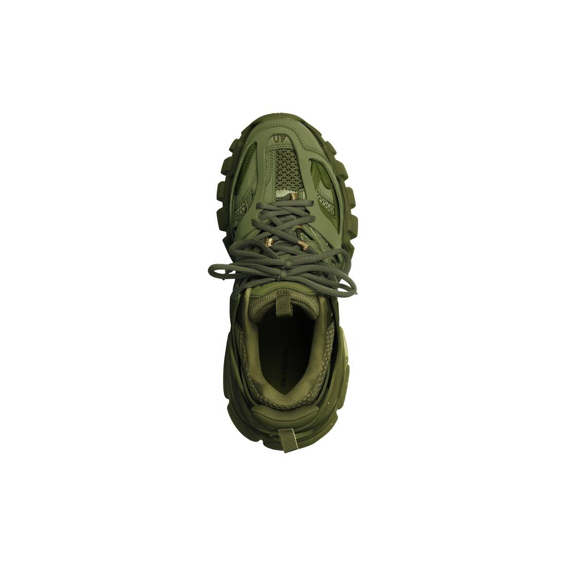 Men's Track Sneaker Recycled Sole in Kaki Green - 6