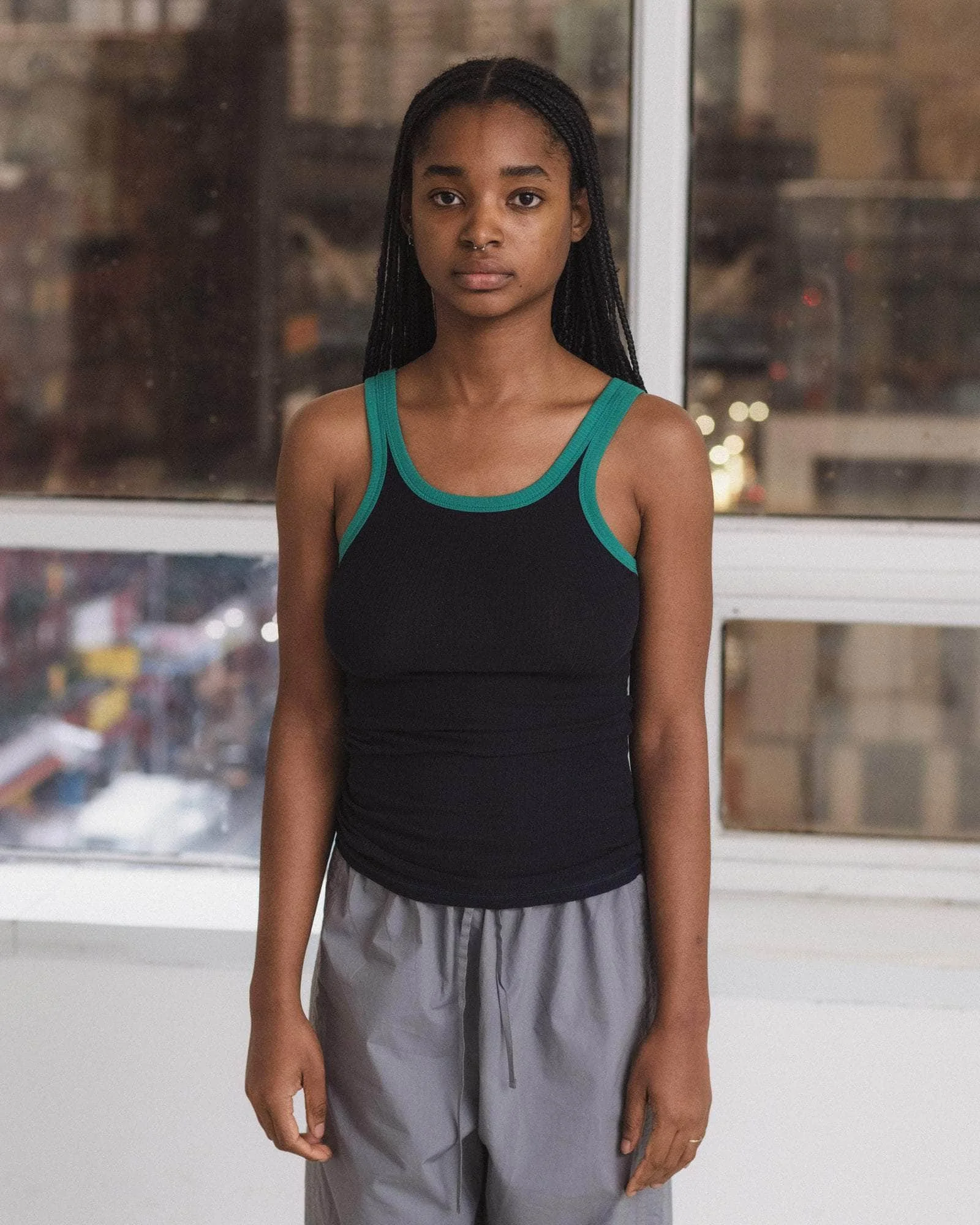 Drive Tank - Fine Organic Cotton Rib - 1