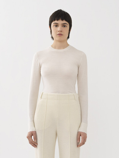 Chloé SCALLOPED SWEATER outlook