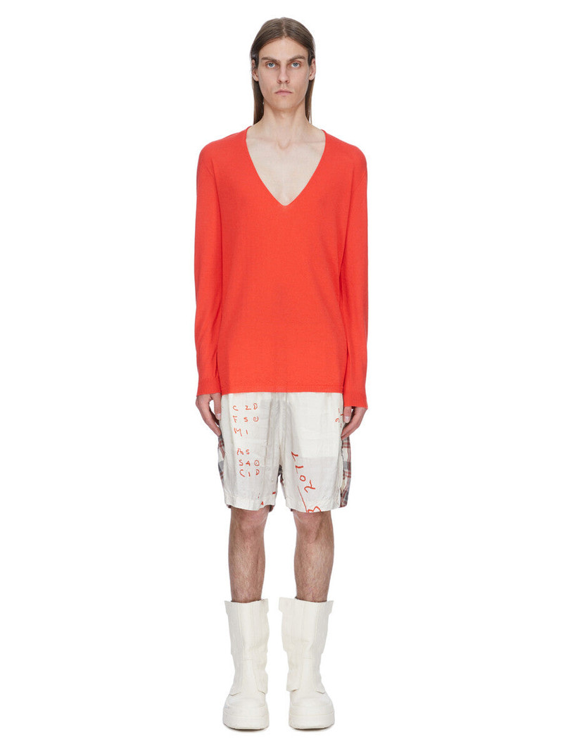 Rick Owens plaid-pattern shorts outlook